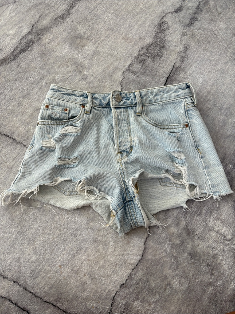 PacSun Light Blue Shorts